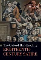 Oxford Handbook of Eighteenth-Century Satire