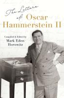 Letters of Oscar Hammerstein II