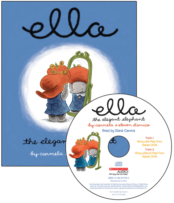 Ella the Elegant Elephant [With Audio CD]