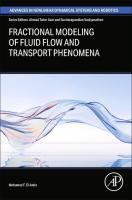 Fractional Modeling of Fluid Flow and Transport Phenomena  Advances in Nonlinear Dynamical Systems 