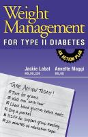 Weight Management for Type II Diabetes  An Action Plan