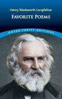 Favorite Poems  Dover Thrift Editions  Poetry