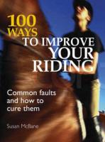 100 Ways to Improve Your Riding  Common Faults and How to Cure Them