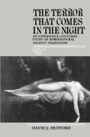 Terror That Comes in the Night: An Experience-Centered Study of Supernatural Assault Traditions (Rev