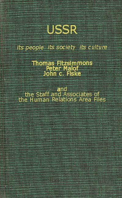U.S.S.R.: It's People, Its Society, It's Culture (Revised)