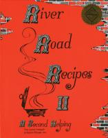 River Road Recipes II  A Second Helping