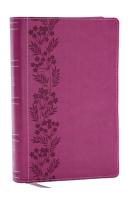NKJV Personal Size Large Print Bible with 43 000 Cross References  Pink Leathersoft  Red Letter  Co