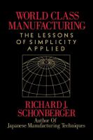 World Class Manufacturing