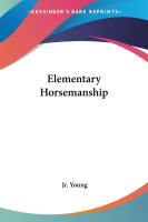 Elementary Horsemanship