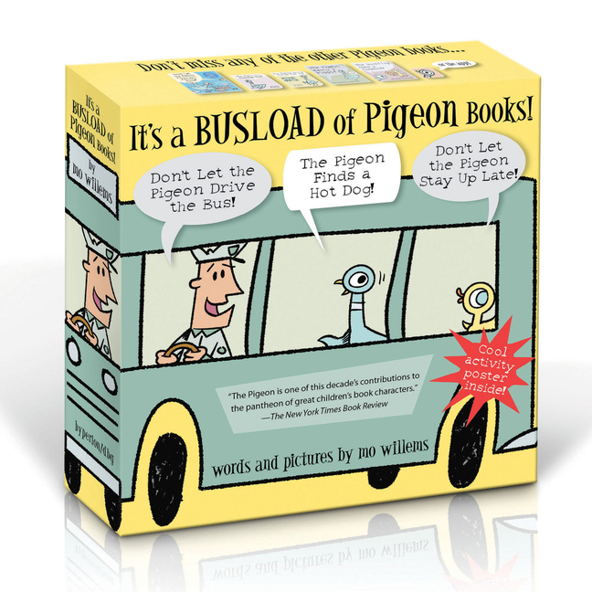 Busload of Pigeon Books: Great for Holiday Gifting!