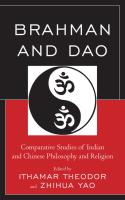 Brahman and Dao  Comparative Studies of Indian and Chinese Philosophy and Religion  Studies in Comp