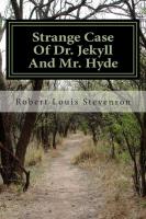 Strange Case Of Dr  Jekyll And Mr  Hyde  Jekyll and Hyde