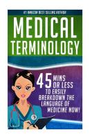 Medical Terminology  45 Mins or Less to EASILY Breakdown the Language of Medicine NOW   Nursing Sch