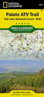 Paiute ATV Trail Map  Fish Lake National Forest  BLM   National Geographic Trails Illustrated Map  