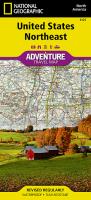 United States  Northeast Map  National Geographic Adventure Map  3127