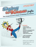 Dying To Know Info  The Comprehensive Guide to Kicking the Bucket
