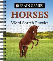 Brain Games   Horses Word Search Puzzles
