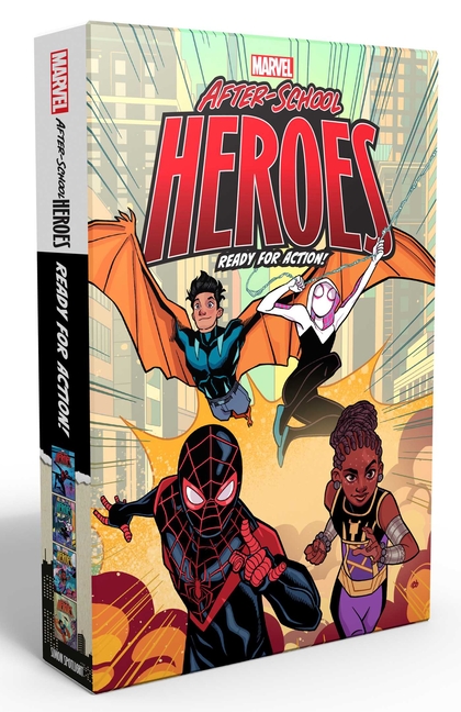 Marvel After-School Heroes Ready for Action! (Boxed Set): Miles Morales Untangles a Web; Ghost-Spide