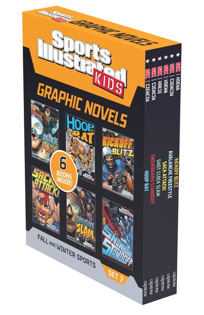 Sports Illustrated Kids Graphic Novels 6-Book Boxed Set: Fall and Winter Sports Set 2