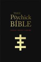 THEE PSYCHICK BIBLE  Thee Apocryphal Scriptures ov Genesis Breyer P Orridge and Thee Third Mind ov 
