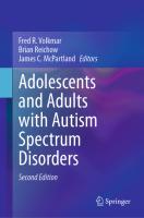 Adolescents and Adults with Autism Spectrum Disorders (Second 2024)
