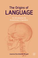 Origins of Language: An Introduction to Evolutionary Linguistics (2024)