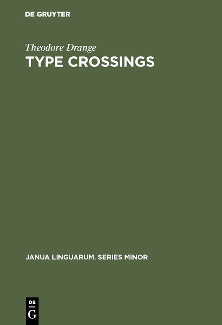 Type Crossings: Sentential Meaninglessness in the Border Area of Linguistics and Philosophy (Reprint