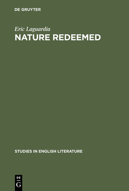 Nature Redeemed: The Imitation of Order in Three Renaissance Poems (Reprint 2015)
