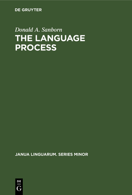 Language Process: Toward a Holistic Schema with Implications for an English Curriculum Theory (Repri
