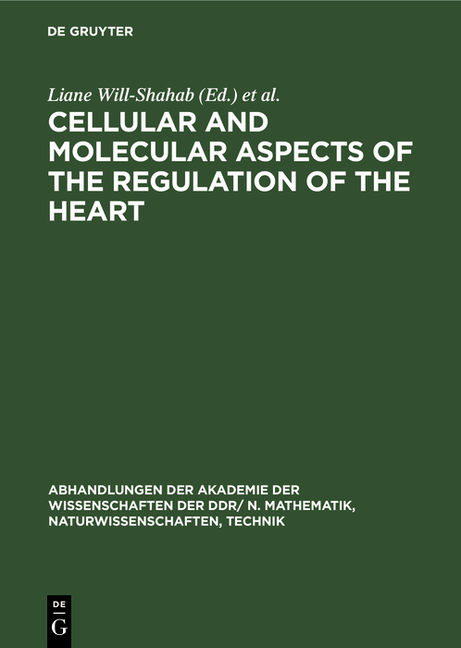Cellular and Molecular Aspects of the Regulation of the Heart: Proceedings of the Symposium Held in 