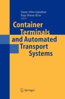 Container Terminals and Automated Transport Systems  Logistics Control Issues and Quantitative Deci