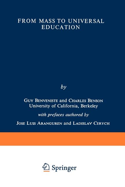 From Mass to Universal Education: The Experience of the State of California and Its Relevance to Eur