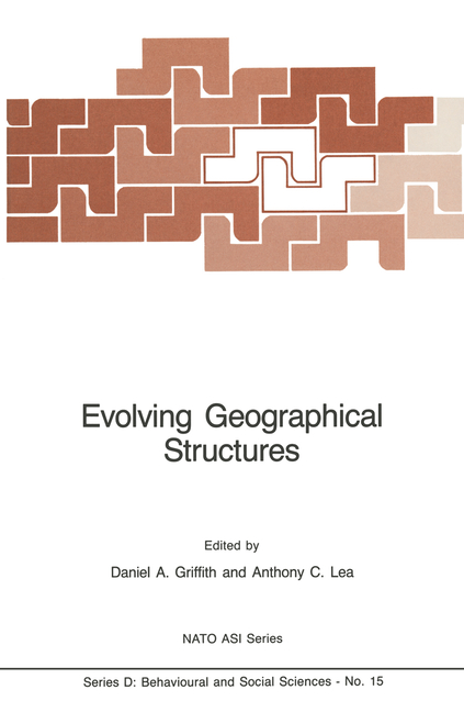 Evolving Geographical Structures: Mathematical Models and Theories for Space-Time Processes (1983)