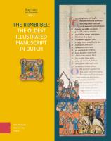 The Rijmbijbel  The Oldest Illustrated Manuscript in Dutch