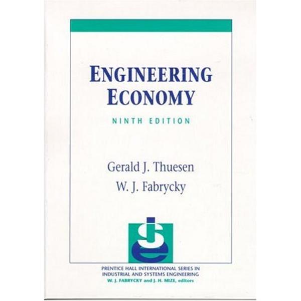 Engineering Economy, 9th Edition