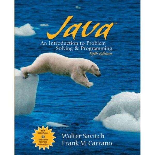 Java: Introduction to Problem Solving and Programming 5th E