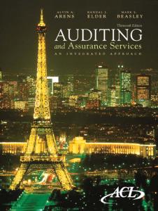 Auditing and Assurance Services: An Integrated Approach, 13th Edition