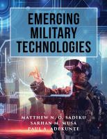 Emerging Military Technologies