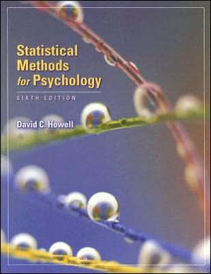 Statistical Methods for Psychology