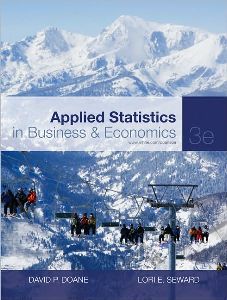 Applied Statistics in Business and Economics 3rd edition